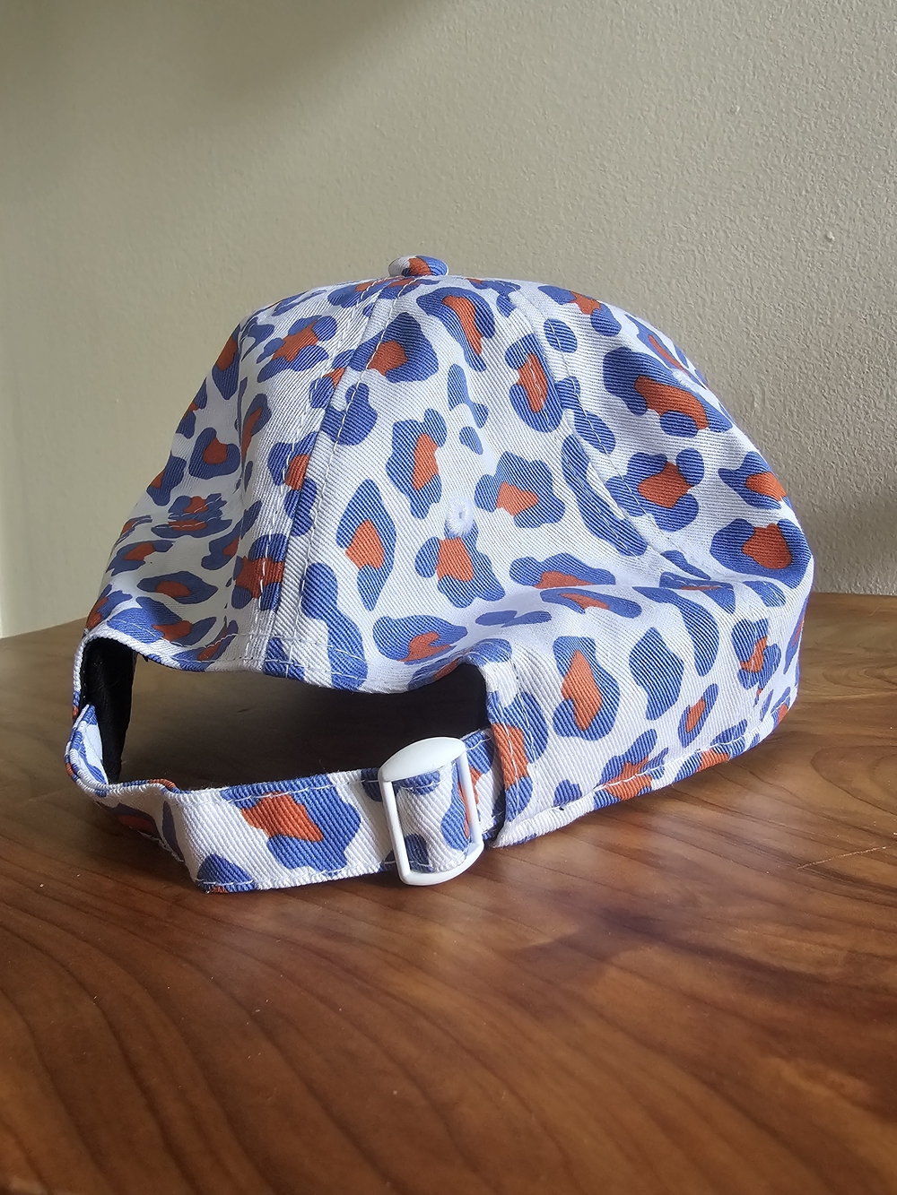 New Era FC Cincinnati White Blue Orange Leopard Print Baseball Cap - Picture 3 of 5
